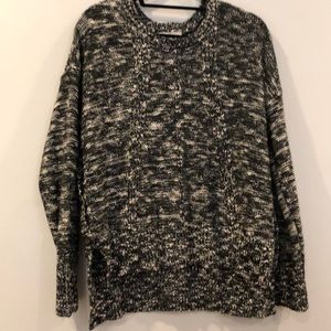 KNOX ROSE black and white sweater